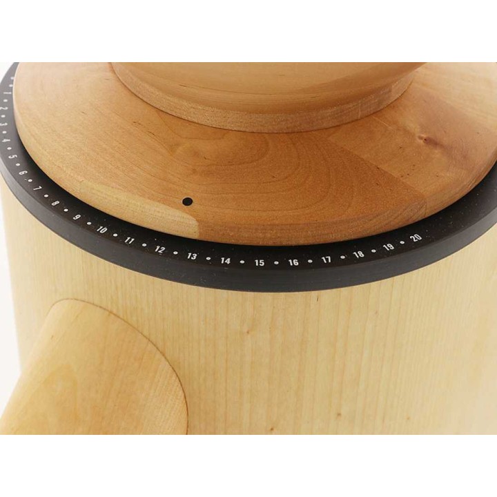 Mockmill Professional 200 viljamylly, 600 W, puu ja HI-MAC, 200 g/min