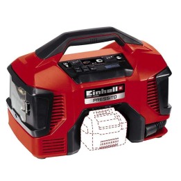 Einhell Pressito TE AC 18711 LiAC akkukompressori 11 bar 21 l min ilman akkua ja laturia