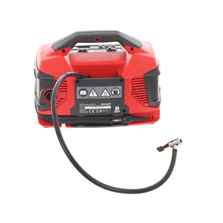 Einhell Pressito TE-AC 18711 LiAC akkukompressori, 11 bar, 21 l/min, ilman akkua ja laturia