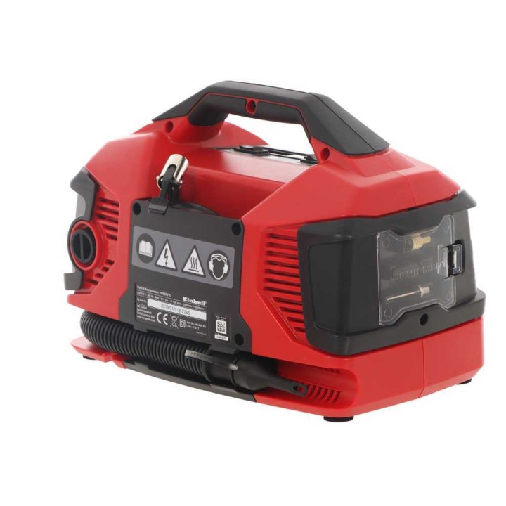 Einhell Pressito TE-AC 18711 LiAC akkukompressori, 11 bar, 21 l/min, ilman akkua ja laturia