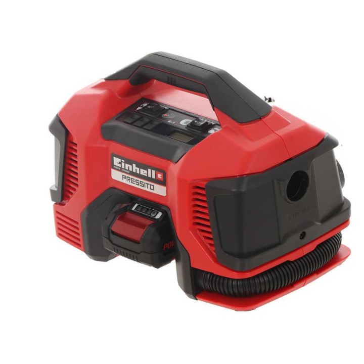 Einhell Pressito TE-AC 18711 LiAC akkukompressori, 11 bar, 21 l/min, ilman akkua ja laturia