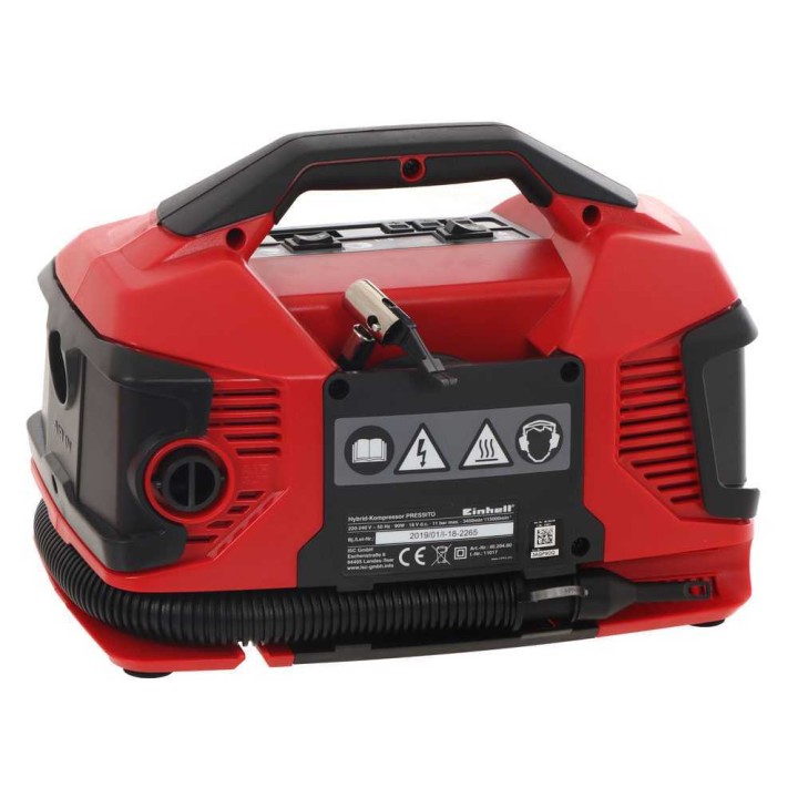 Einhell Pressito TE-AC 18711 LiAC akkukompressori, 11 bar, 21 l/min, ilman akkua ja laturia