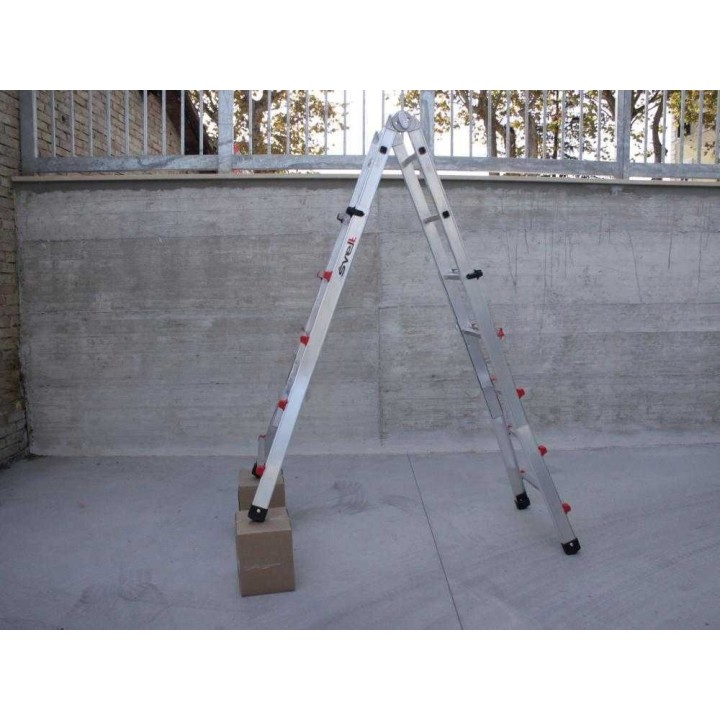 Svelt Scalissima GR SSCAL010 teleskooppitikas, 10 + 10 askelmaa, 5,14 m, alumiini