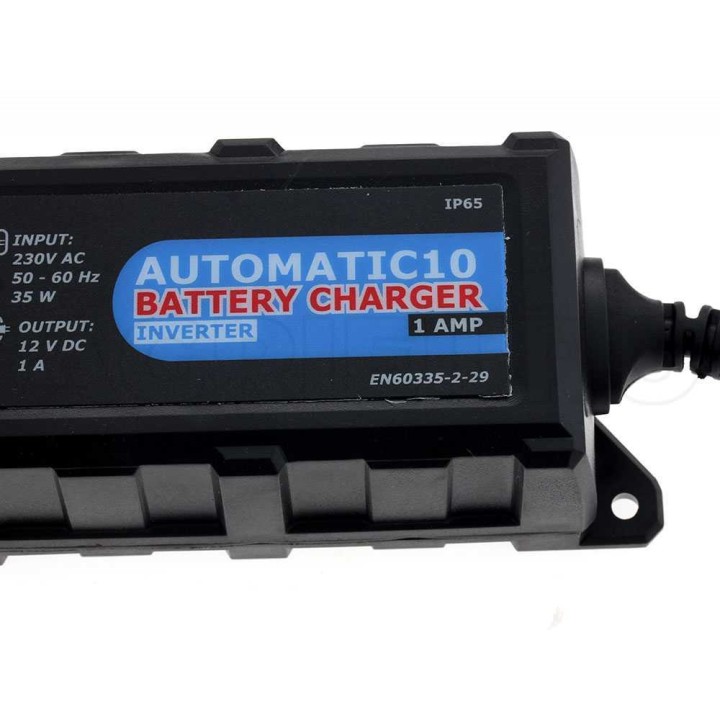 Awelco Automatic10 akkulaturi ja ylläpitolaturi, 12 V, 2–30 Ah, 35 W