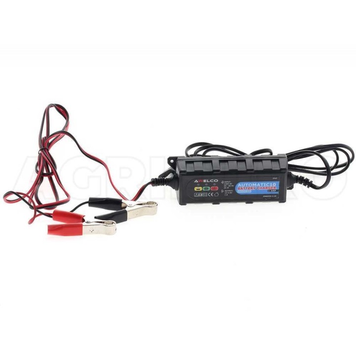 Awelco Automatic10 akkulaturi ja ylläpitolaturi, 12 V, 2–30 Ah, 35 W