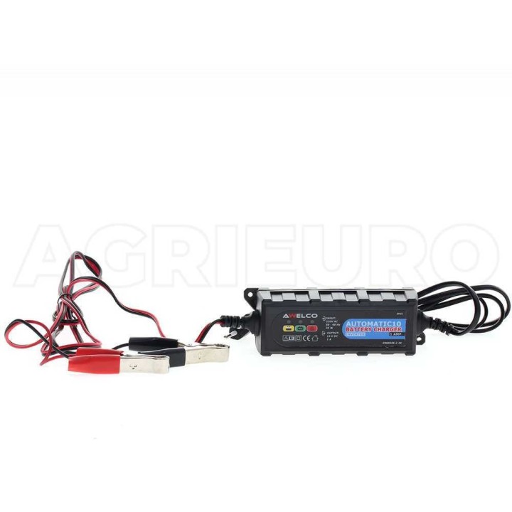 Awelco Automatic10 akkulaturi ja ylläpitolaturi, 12 V, 2–30 Ah, 35 W