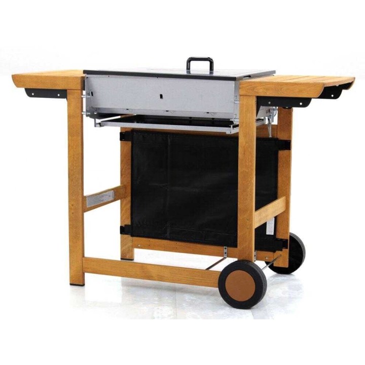 Campingaz Adelaide 3 Woody Dualgas -kaasugrilli, 3 poltinta, 14 kW, nestekaasu tai metaani