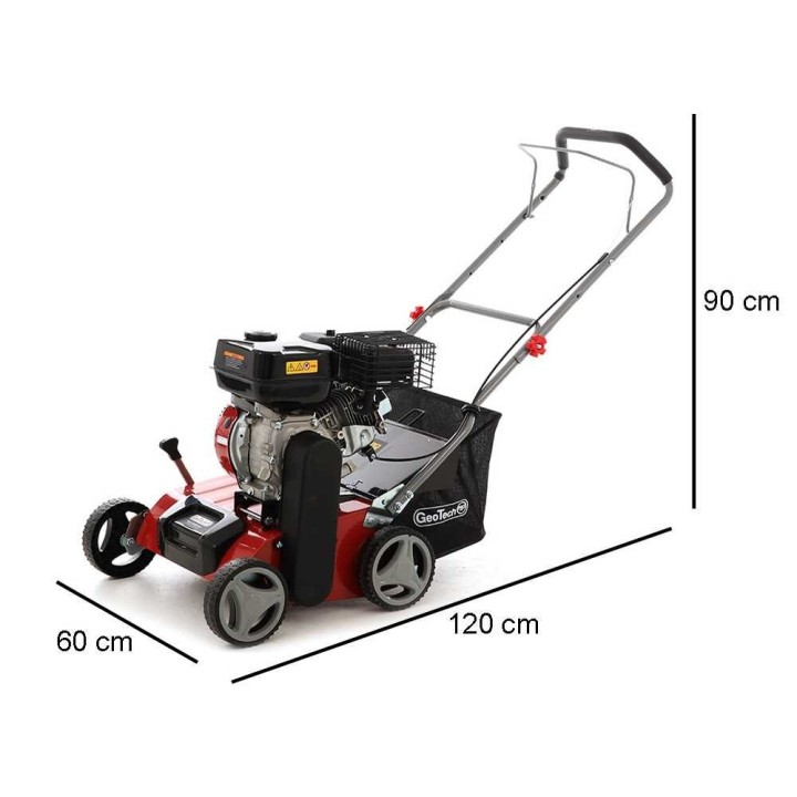 GeoTech Pro PLS 6000 Evo nurmikon ilmaaja, Ducar DH212, 40 cm, 7 HP