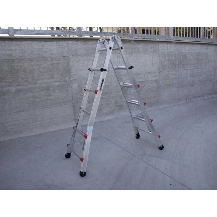 Svelt Scalissima GR SSCAL010 teleskooppitikas, 10 + 10 askelmaa, 5,14 m, alumiini