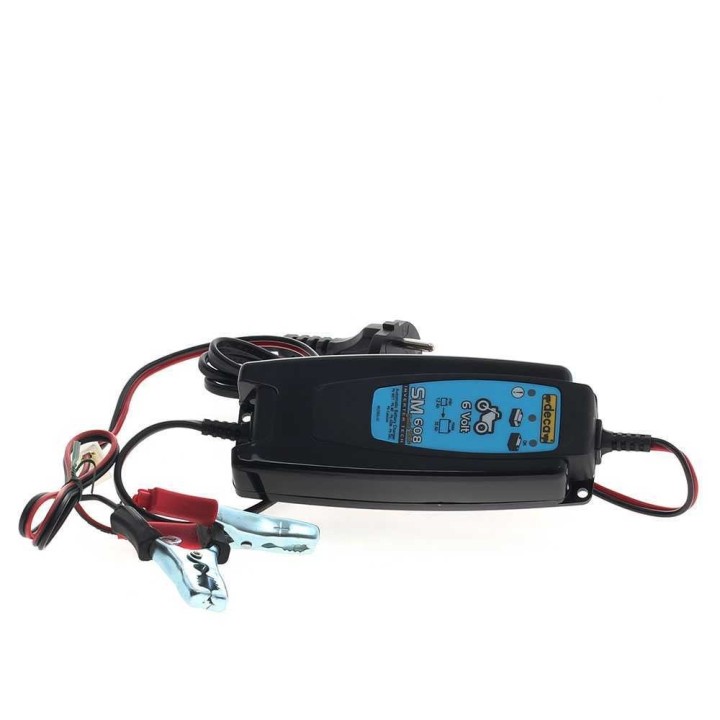 Deca SM 608 automaattinen akkulaturi, 6 V, 1,2–35 Ah, 8 W