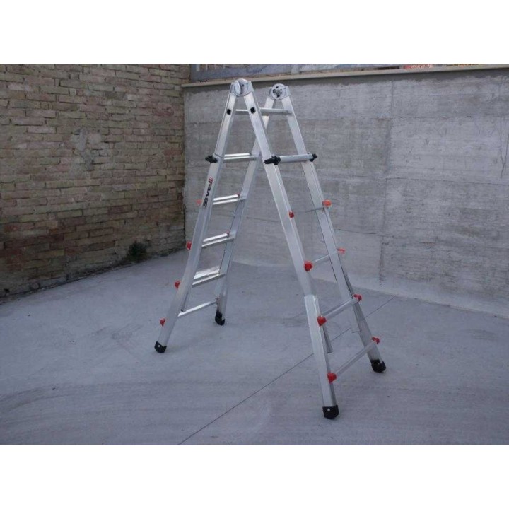 Svelt Scalissima GR SSCAL010 teleskooppitikas, 10 + 10 askelmaa, 5,14 m, alumiini