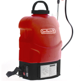 GeoTech BS185 Lithium akkukäyttöinen selkäreppuruisku 18 l 12 V 8 Ah