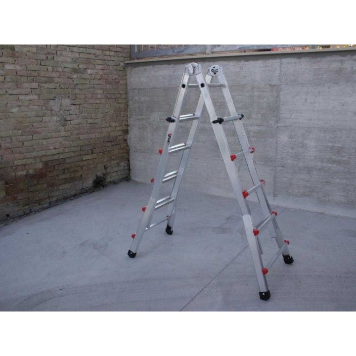 Svelt Scalissima GR SSCAL010 teleskooppitikas, 10 + 10 askelmaa, 5,14 m, alumiini