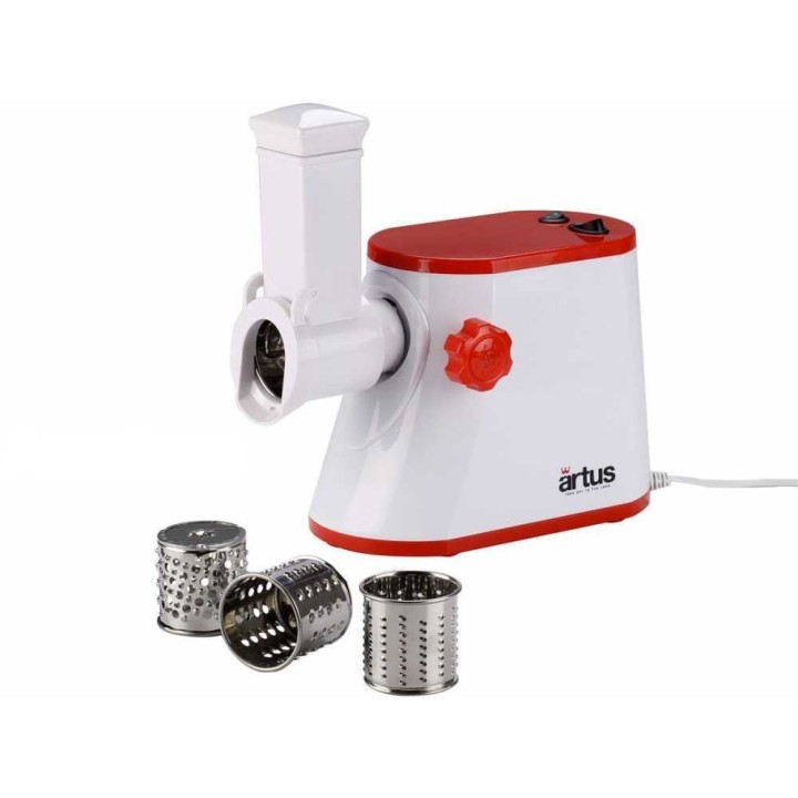 ARTUS G15 raastin ja vihannesleikkuri, 4 rullaa, 300 W, 230 V