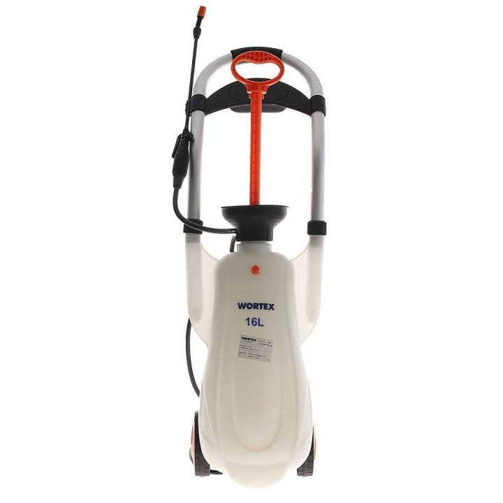 Wortex T16-M käsikäyttöinen ruisku, 16 l, 4 bar, kärrymallinen