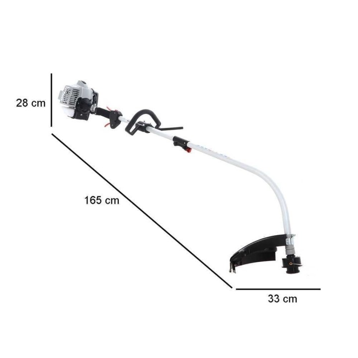 AL-KO BC 223 L-S -raivaussaha, 22,5 cm³, 0,9 HP, jaettava varsi