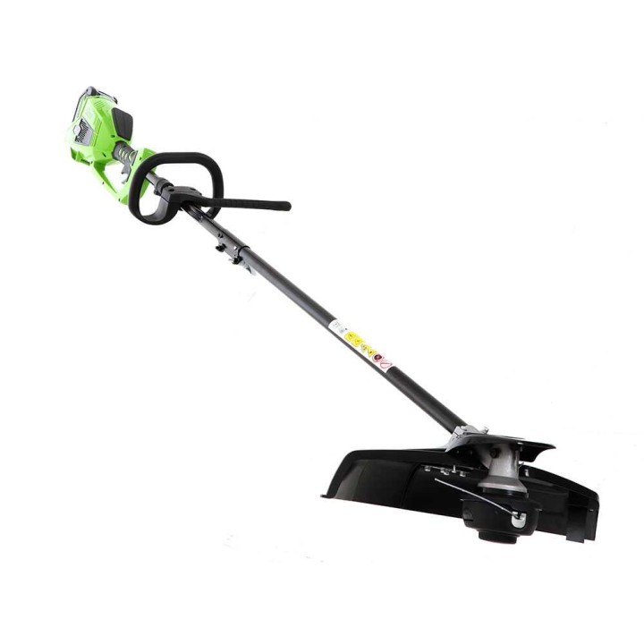 Greenworks GD40BC akkuraivaussaha, 40 V, 4 Ah, siimapää ja nelihampainen terä