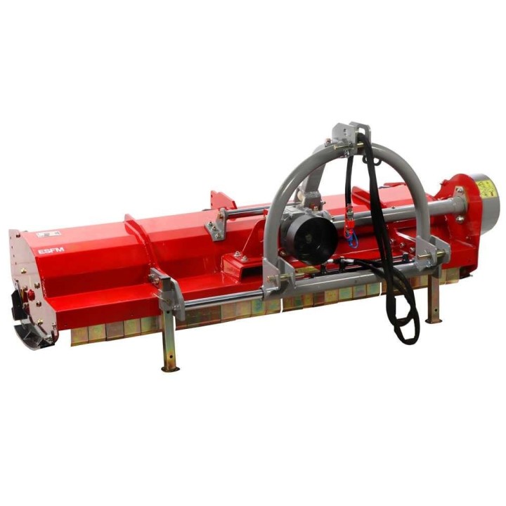 GeoTech Pro ESFM 220H traktorimurskain, hydraulinen sivuttaissiirto, 215 cm