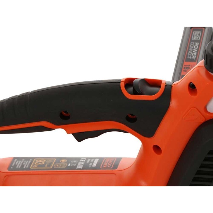 Black & Decker GKC1825L20-QW akkuketjusaha, 18 V, 25 cm, 2 Ah + lisäakku