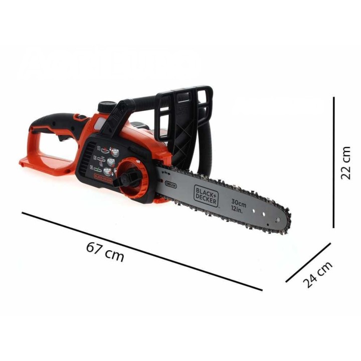 Black & Decker GKC3630L20-QW akkumoottorisaha, 36 V, 2 Ah, 30 cm