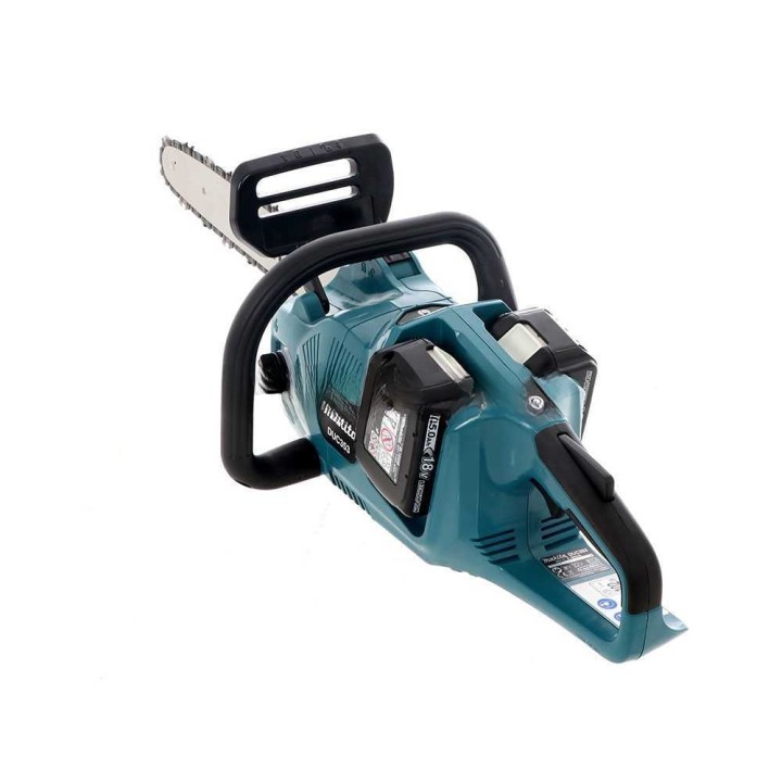Makita DUC353Z akkuketjusaha, 35 cm, 2 × 18 V 5 Ah akkuilla