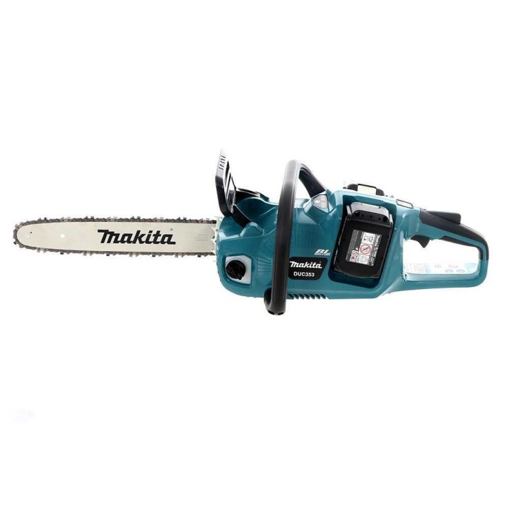 Makita DUC353Z akkuketjusaha, 35 cm, 2 × 18 V 5 Ah akkuilla