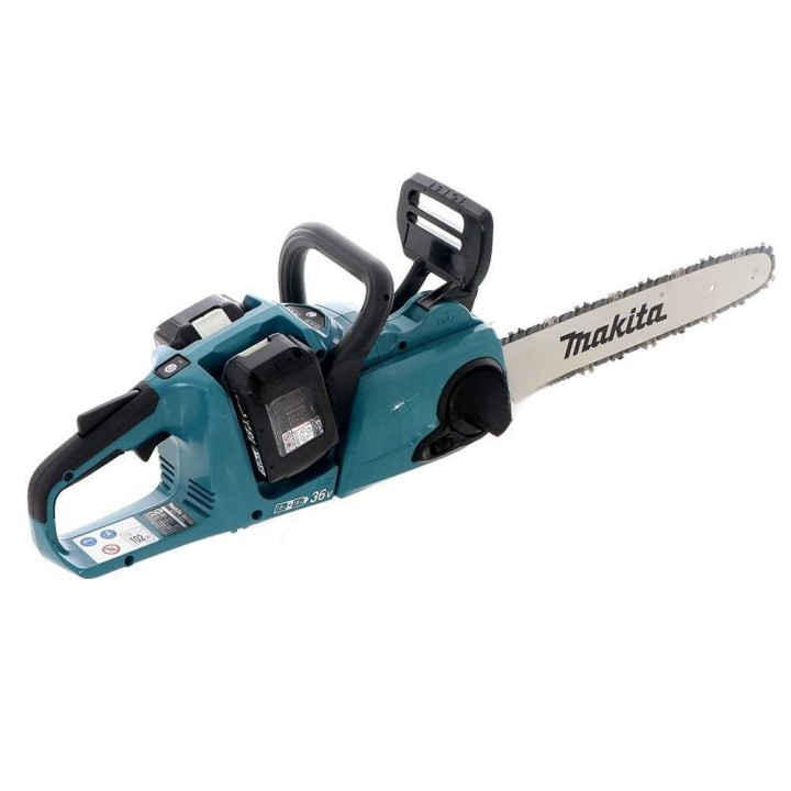 Makita DUC353Z akkuketjusaha, 35 cm, 2 × 18 V 5 Ah akkuilla