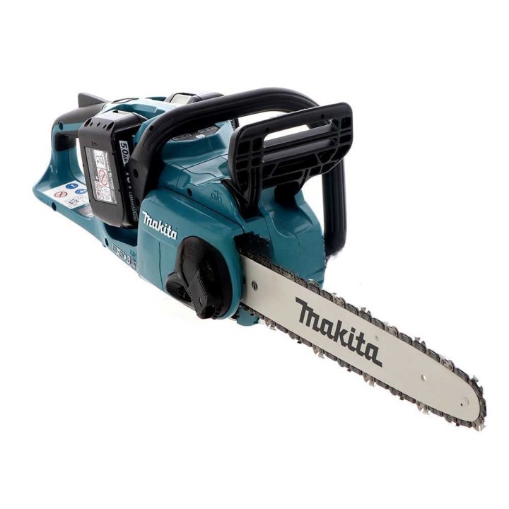 Makita DUC353Z akkuketjusaha, 35 cm, 2 × 18 V 5 Ah akkuilla