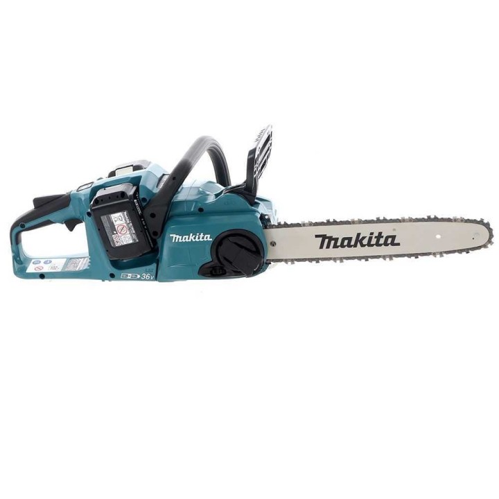 Makita DUC353Z akkuketjusaha, 35 cm, 2 × 18 V 5 Ah akkuilla