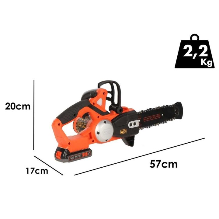 Black & Decker GKC1820L20-QW akkuketjusaha, 18 V, 20 cm, 2 Ah
