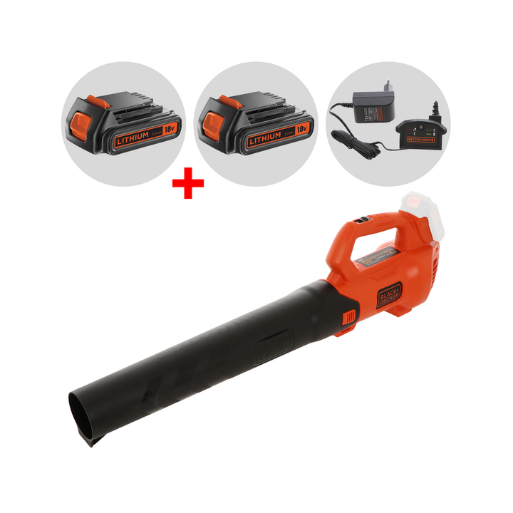 Black Decker BCBL200L QW akkukäyttöinen puhallin 18 V 2 Ah