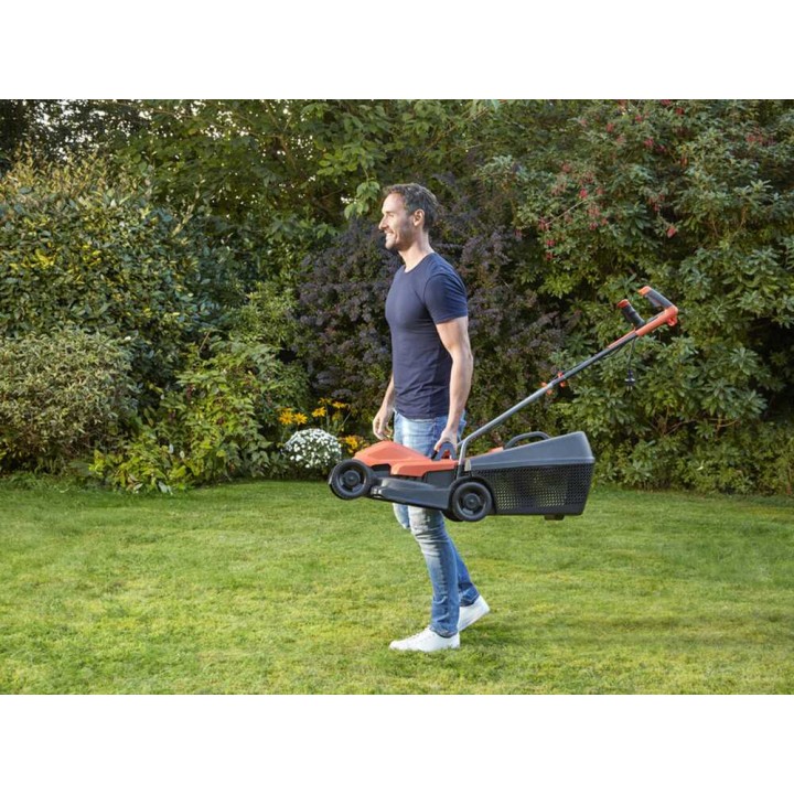 Black & Decker BEMW451BH-QS sähköruohonleikkuri, 1 200 W, 32 cm