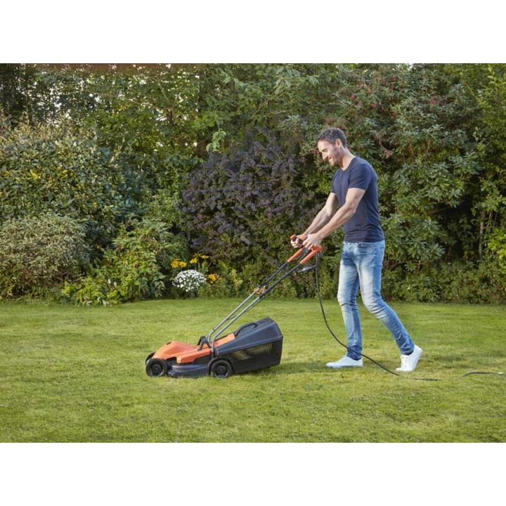 Black & Decker BEMW451BH-QS sähköruohonleikkuri, 1 200 W, 32 cm