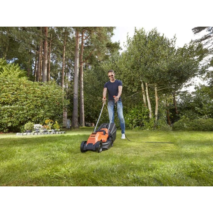 Black & Decker BEMW451BH-QS sähköruohonleikkuri, 1 200 W, 32 cm