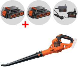 Black Decker GWC1820PC QW akkulehtipuhallin 18 V 2 Ah lisäakku