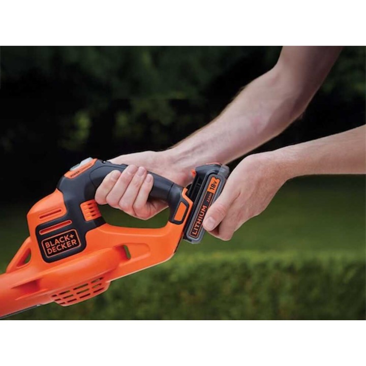 Black & Decker GWC1820PC-QW akkulehtipuhallin, 18 V, 2 Ah + lisäakku