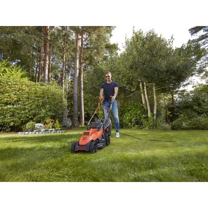 Black & Decker BEMW461BH-QS sähköruohonleikkuri, 1 400 W, 34 cm