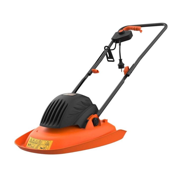 Black & Decker BEMWH551-QS sähköinen ilmatyynyruohonleikkuri, 1 200 W, 32 cm