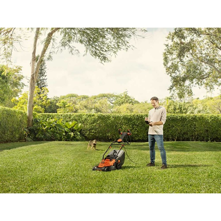 Black & Decker BEMW481ES-QS sähköruohonleikkuri, 1 800 W, 42 cm