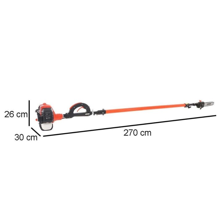 Echo PPT-2620ES teleskooppinen oksasaha, 25,4 cm³, 30 cm, 1,4 HP