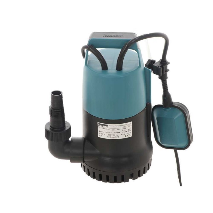 Makita PF0300 uppopumppu kirkkaalle vedelle, 300 W, 8 400 l/h