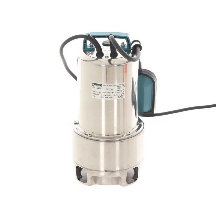 Makita PF0610 uppopumppu likavedelle, 550 W, 10 800 l/h, 230–240 V
