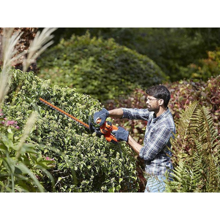 Black & Decker BEHT251-QS sähköinen pensasleikkuri, 50 cm, 450 W, 230 V