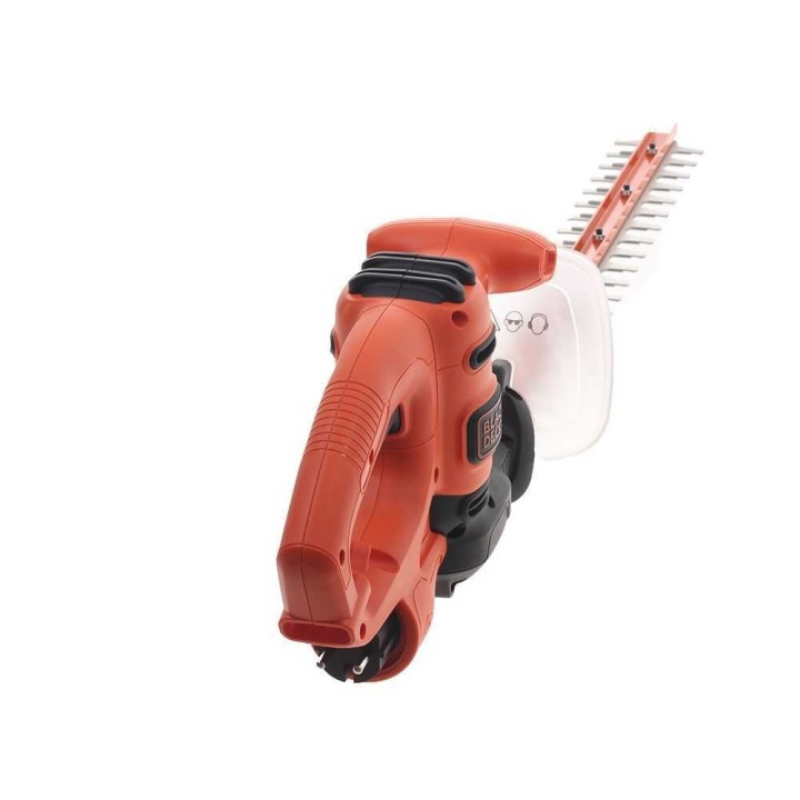Black & Decker BEHT251-QS sähköinen pensasleikkuri, 50 cm, 450 W, 230 V