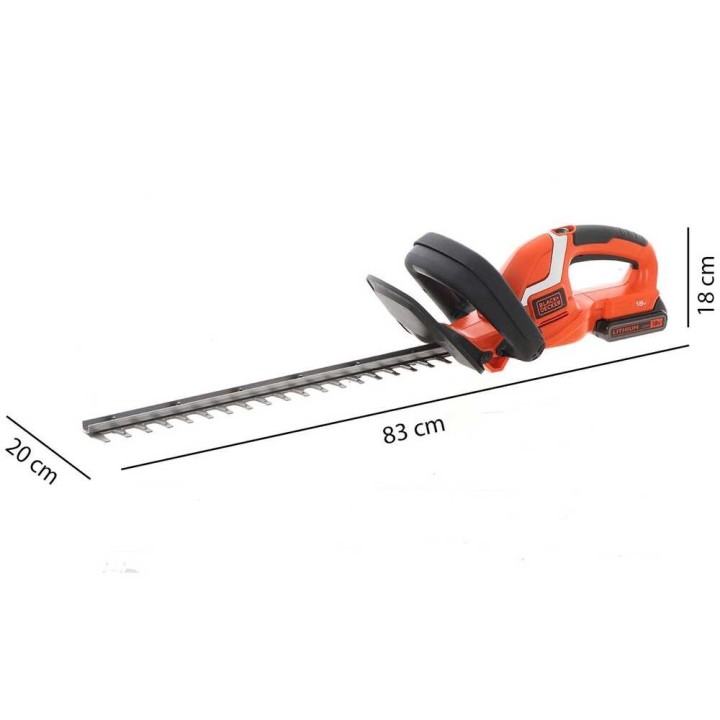 Black & Decker GTC1845L20-QW akkupensasleikkuri, 45 cm, 18 V, 2 Ah