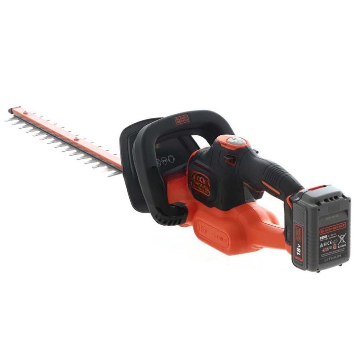 Black & Decker GTC18504PC-QW akkukäyttöinen pensasleikkuri, 18 V, 50 cm