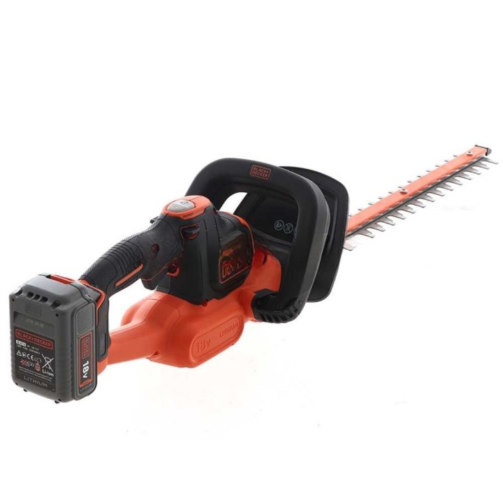 Black & Decker GTC18504PC-QW akkukäyttöinen pensasleikkuri, 18 V, 50 cm