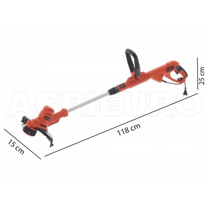 Black & Decker BESTA525-QS sähköreunaleikkuri, 450 W, 25 cm
