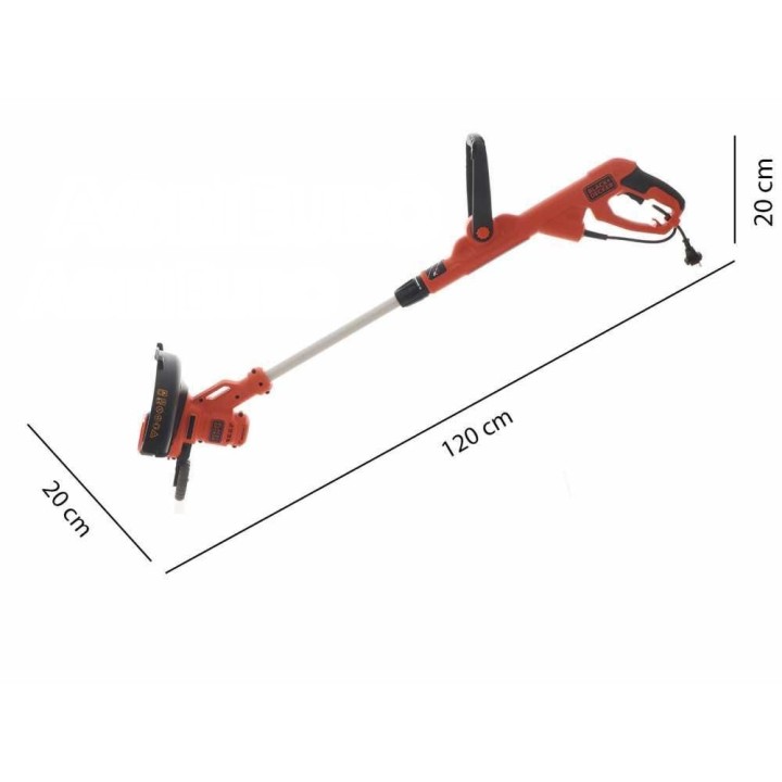 Black & Decker BESTA530-QS sähköinen reunaleikkuri, 550 W, 30 cm