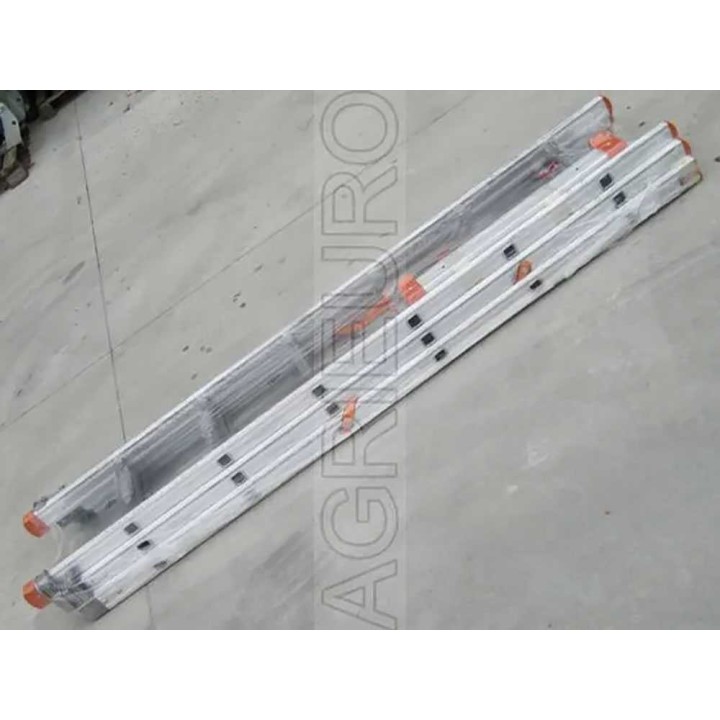 Facal Genia G200-3 teleskooppitikas, 3 × 6 askelmaa, 4,10 m, alumiini